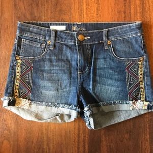 KUT from the Kloth denim Shorts w/ Detail Sz 6